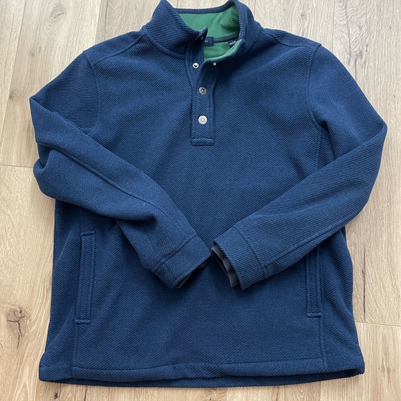 Tommy Bahama heavyweight snap fleece lined cuffs men’s L - Picture 1 of 6